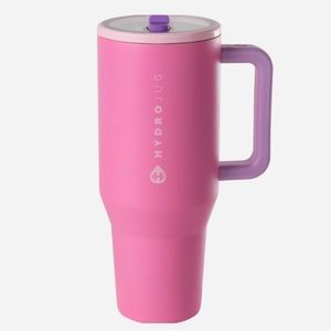 ONE LEFT Hydrojug Traveler 40 Oz Tumbler PINK Sugar Limited Edition NEW NWT